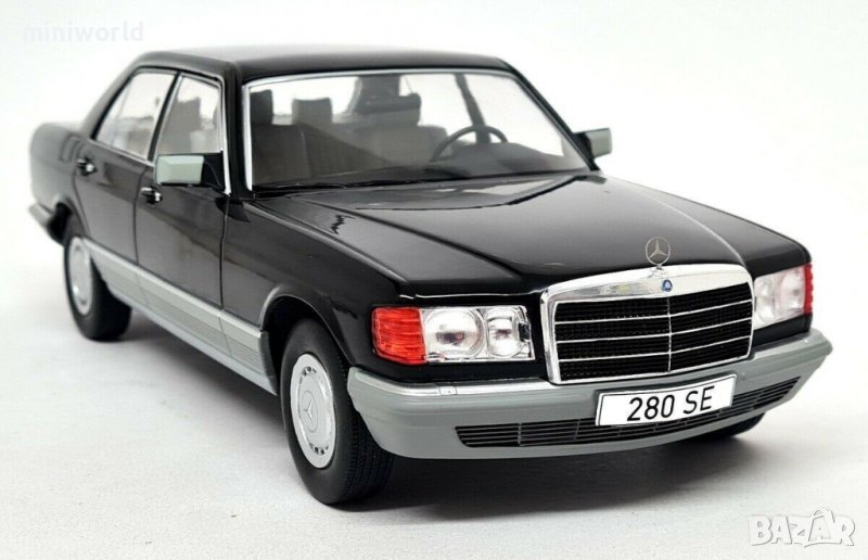 Mercedes-Benz 280 SE W126 1979 - мащаб 1:18 на MCG моделът е нов в кутия, снимка 1