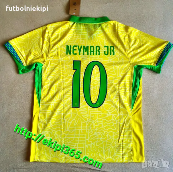 Neymar JR 10 - Бразилия тениска НОВА 2024/26, снимка 1