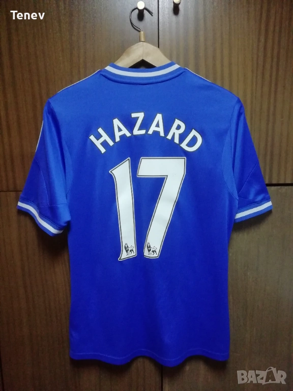 Chelsea Hazard #17 Adidas оригинална тениска фланелка екип Азар Челси , снимка 1