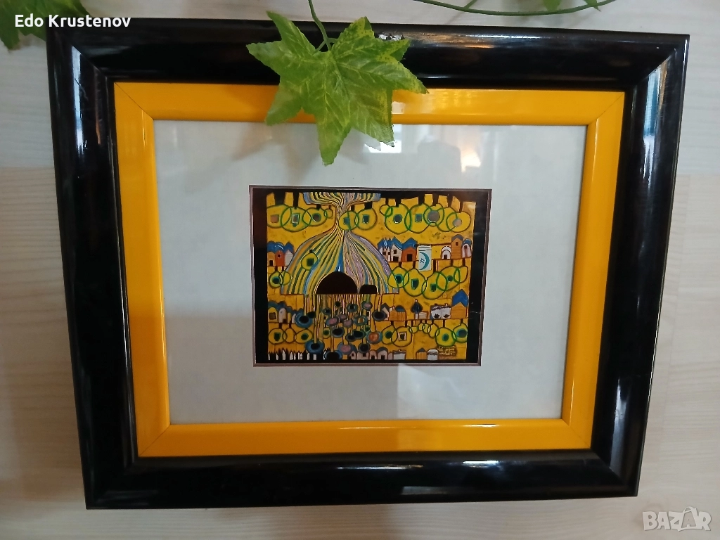 Картина в стил Мадхубани , снимка 1