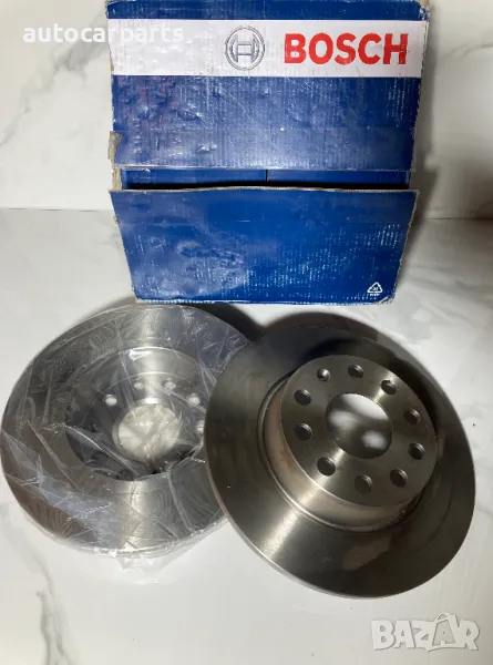 Спирачни дискове BOSCH за Ауди, Сеат, Шкода и Фолксваген / Audi, Seat, Skoda, VW, снимка 1