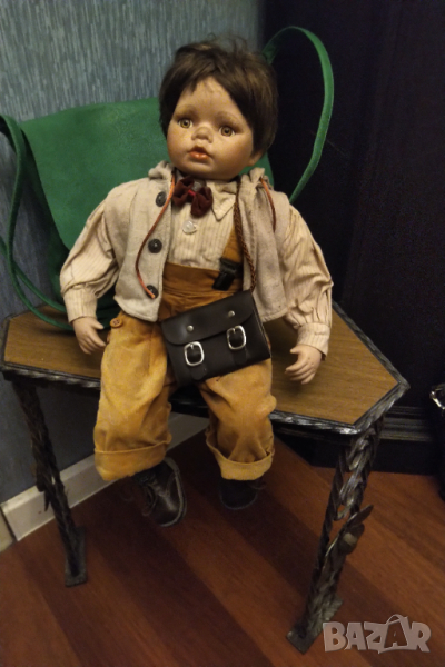 КОЛЕКЦИОНЕРСКА РЕТРО ПОРЦЕЛАНОВА КУКЛА , снимка 1