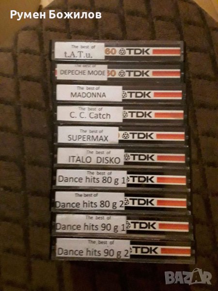 10 касети TDK с ДИСКОО, снимка 1