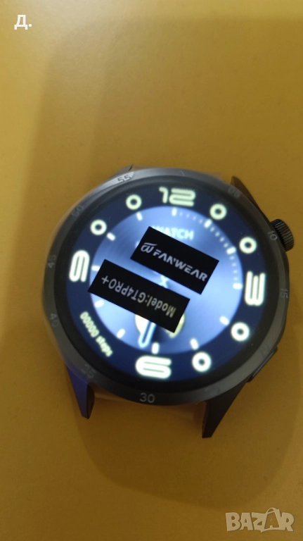 Смарт часовник GT4 Pro Черен, Нов, OLED Дисплей, снимка 1