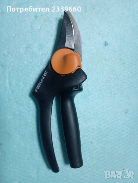 Fiskars ножица с въртяща се дръжка, снимка 1
