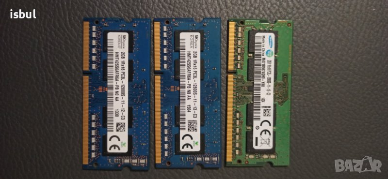 Едностранна ram ddr3 2gb, снимка 1