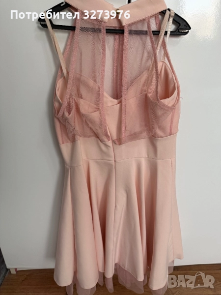 Розова рокля , снимка 1