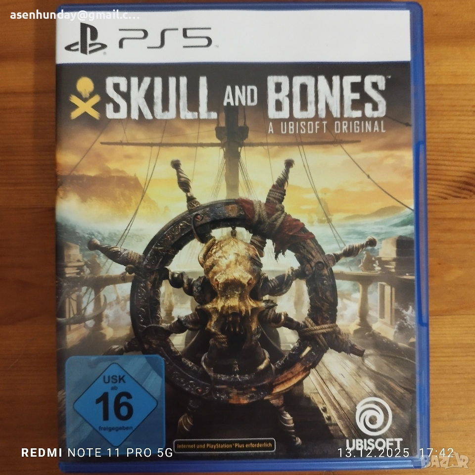 PS5 Skull And Bones Оригинал на Ubisoft, снимка 1