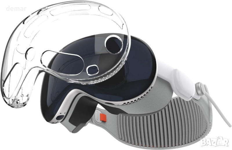 Aimtel защитен калъф за Apple Vision Pro VR Headset, прозрачен, снимка 1