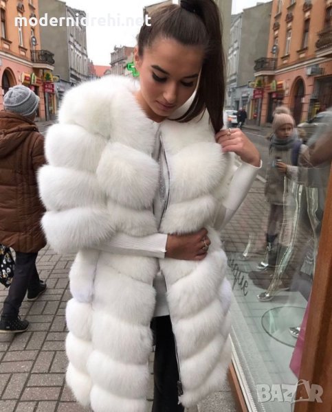 Дамско луксозно палто лисица код 319, снимка 1
