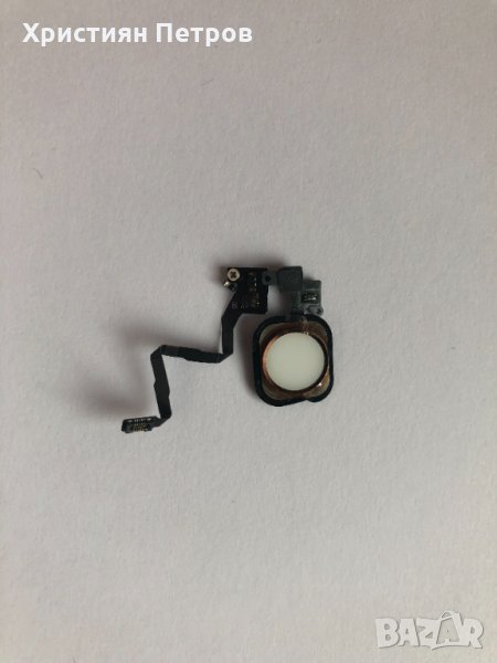Home бутон, лентов кабел с капачка и пръстов отпечатък за iPhone SE, снимка 1