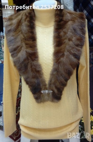 Кожени яки от норка, снимка 1