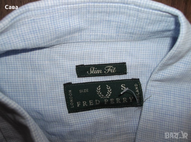 Риза FRED PERRY   мъжка,С, снимка 1