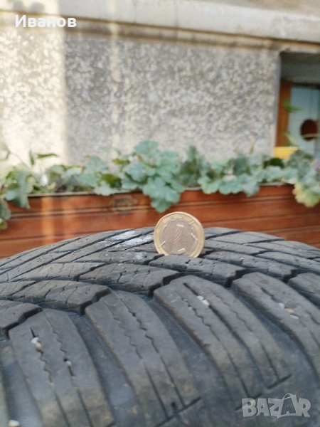 запазени зимни гуми continental 195х65х15 , снимка 1