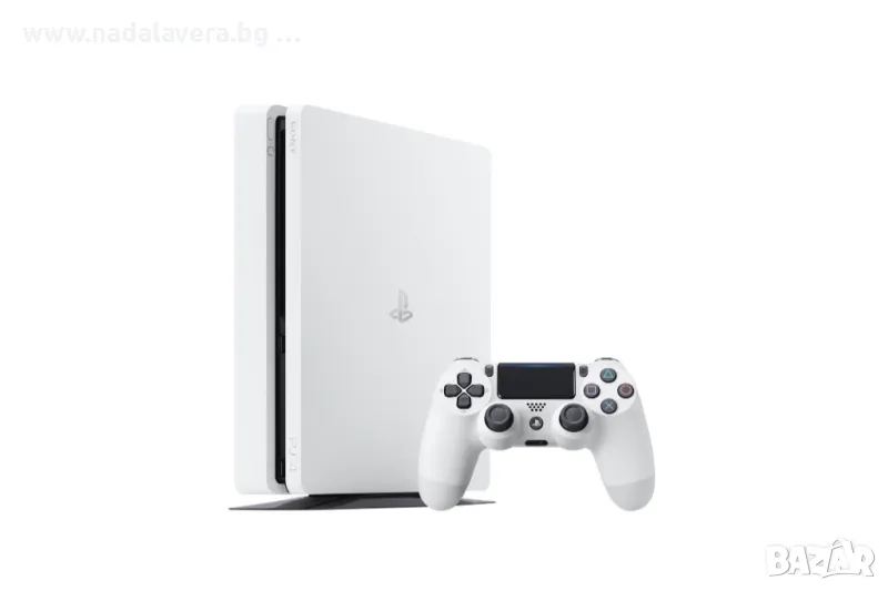 PS4 SLIM PlayStation 4 Плейстейшън 4 – 500 GB бял и 1TB черен, снимка 1