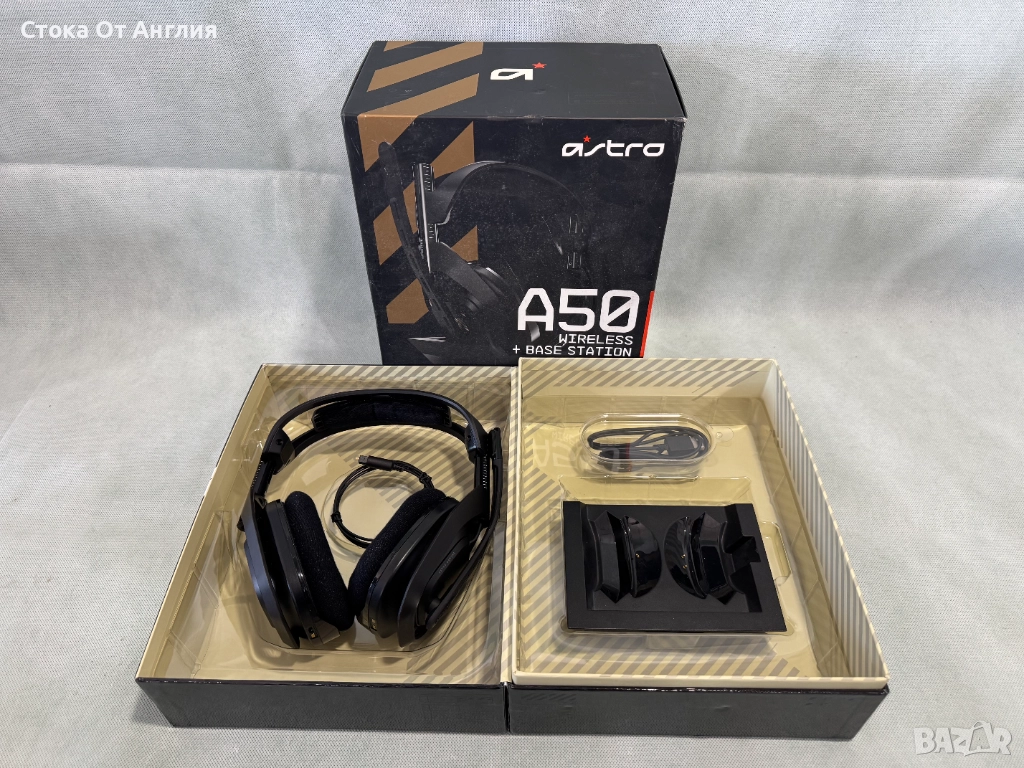 Геймърски слушалки Logitech Astro A50 / 939-001682, снимка 1