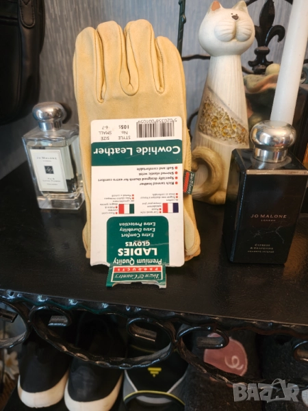 Дамски ръкавици естествена кожа, снимка 1