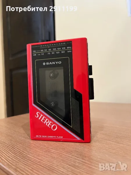 Уокмен Sanyo с радио AM/FM, снимка 1