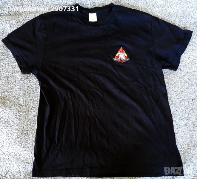 Тениска с Държавна пожарна Полша, снимка 1