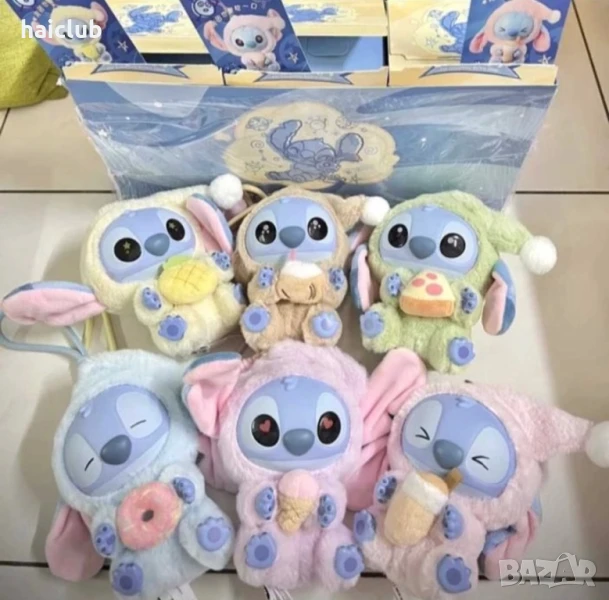 Labubu Stitch плюшена играчка/Лабубу Стич , снимка 1