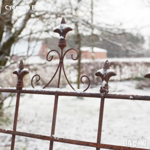 МЕТАЛНА РЕШЕТКА "FLEUR DE LIS", снимка 1