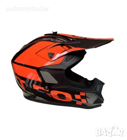 Каска за крос и атв ORZ, снимка 2 - Аксесоари и консумативи - 25436670