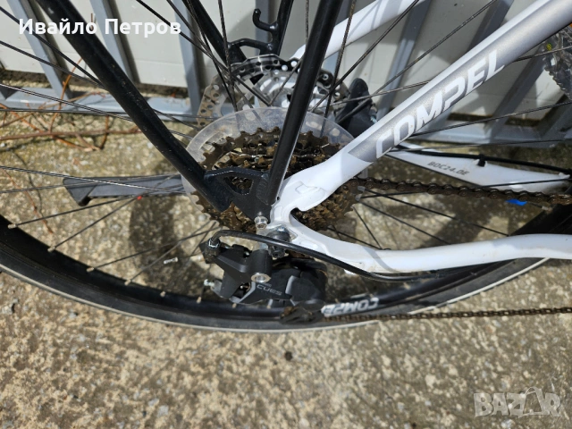 Хидравлика-алуминиев велосипед 28 цола COMPEL-шест месеца гаранция, снимка 6 - Велосипеди - 54212459