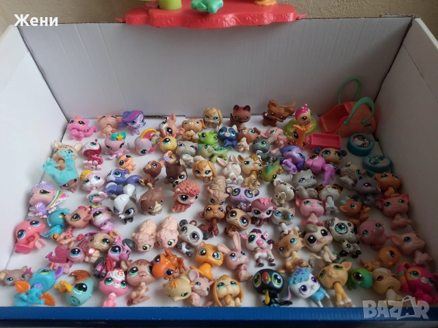 Оригинални LPS фигурки и Strawberry Shortcake Ягодов сладкиш куклички и мебели