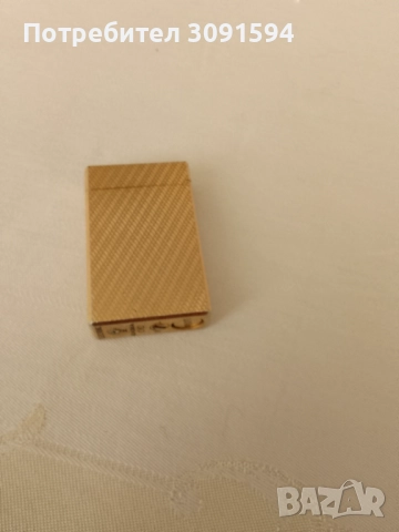   Винтидж Позлатена Газова запалка Zaima  Japan . Работи добре! Напълно обслужена!