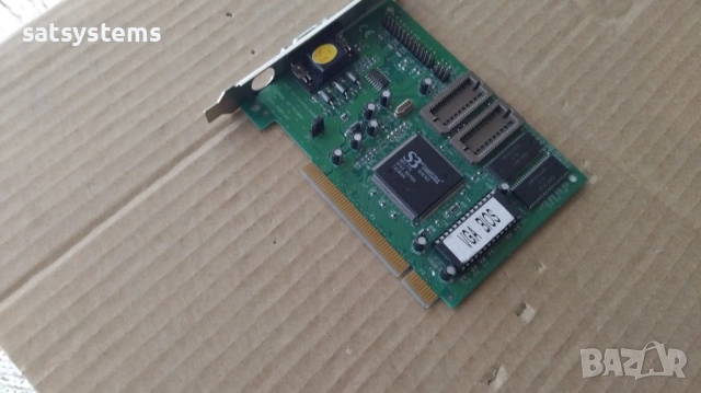 Видео карта S3 Super Trio 64V2/DX Gainward GW503D 1MB PCI, снимка 4 - Видеокарти - 38961415
