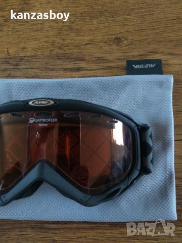 ALPINA Skibrille SPICE" - ски-сноуборд маска КАТО НОВА, снимка 4 - Други - 37321966