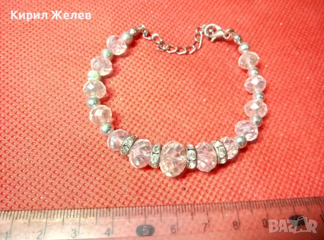 БЛЕСТЯЩА ФЕШЪН АРТ ГРИВНА с ФАСЕТИРАНИ КРИСТАЛИ 47415, снимка 6 - Гривни - 47285430