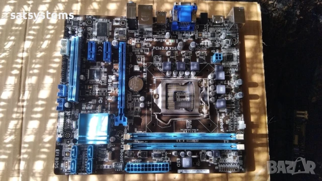 Дънна платка Asus P8H61-M Socket LGA1155, снимка 7 - Дънни платки - 50912380