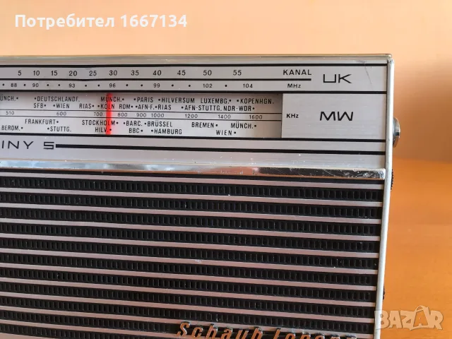 SCHAUB LORENZ TINI S, снимка 4 - Радиокасетофони, транзистори - 56082943