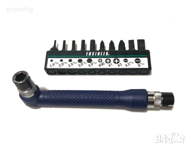 висококачествена двупосочна тресчотка с накрайници, битове, Япония, снимка 8 - Други инструменти - 32839033