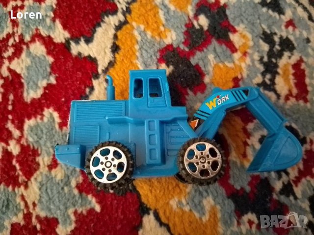 Детска играчка багер, снимка 2 - Коли, камиони, мотори, писти - 42925874