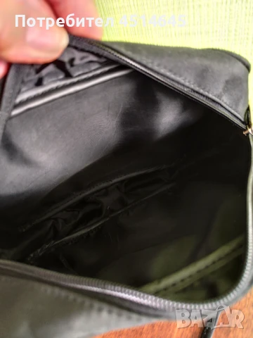 Чанта нова черна с бродерия 23/18/7 см., снимка 2 - Чанти - 51204039