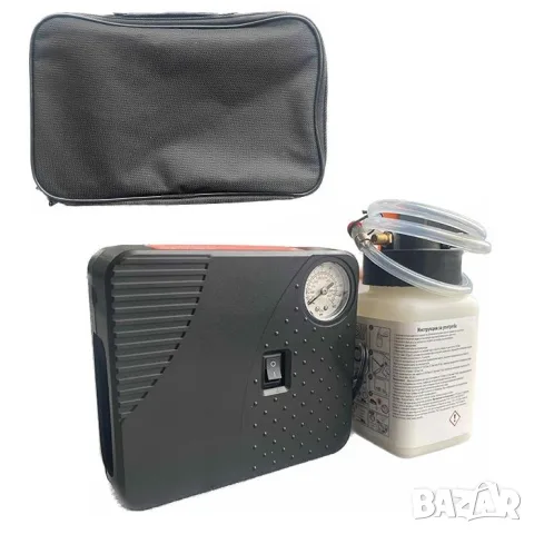 Компресор за гуми с уплътнител 12V