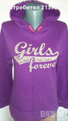 ДАМСКИ  СУИЧЪР Tom Tailor с Качулка  - Размер , снимка 1