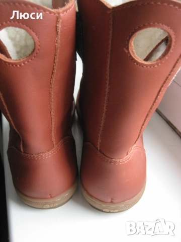 Топли ботуши 33 номер , натур.кожа, снимка 5 - Детски боти и ботуши - 52385943