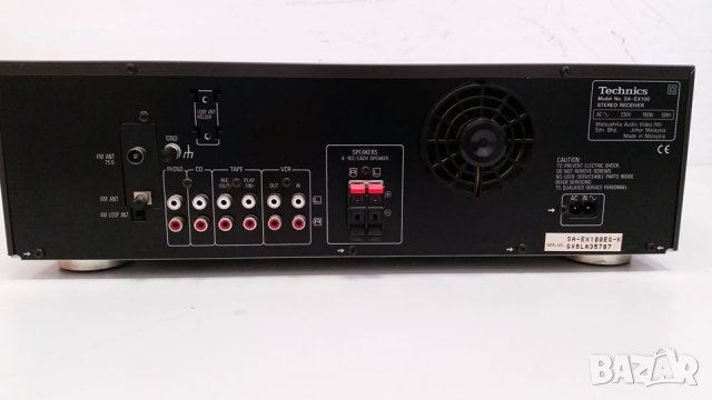 Ресивър Technics SA-EX100, снимка 6 - Ресийвъри, усилватели, смесителни пултове - 29756959