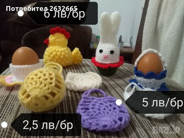 Великден - кошници и поставки за великденски яйца , снимка 3 - Декорация за дома - 28428709