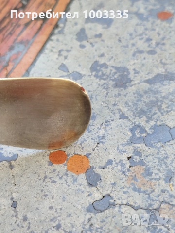 Сребърен черпак , снимка 3 - Антикварни и старинни предмети - 51795561