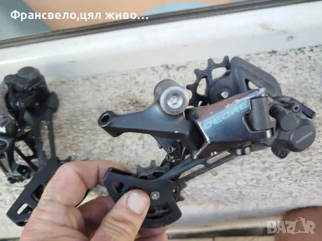 12 скорости дерайльор за велосипед колело Shimano deore rd m 6100, снимка 1