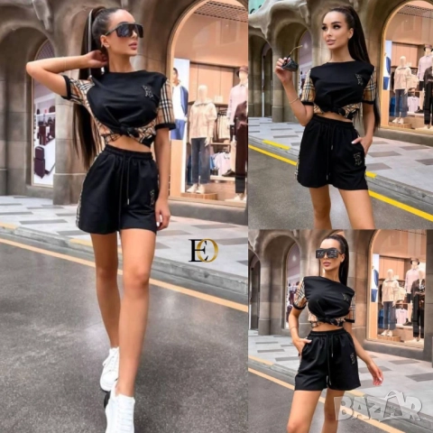 дамски комплекти burberry gucci dolce gabbana, снимка 5 - Комплекти - 51458905