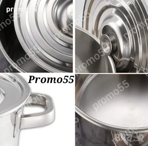 Казан 100л от неръждаема стомана и двойно дъно, снимка 12 - Съдове за готвене - 50245305