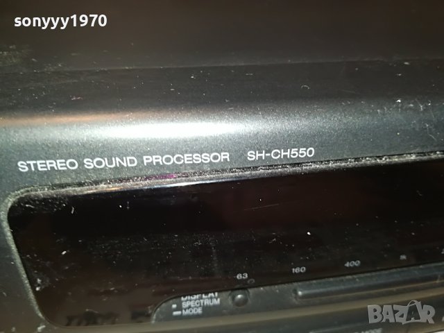 technics sh-ch550 stereo sound processor-made in japan-внос swiss 1705231054, снимка 3 - Ресийвъри, усилватели, смесителни пултове - 40730828