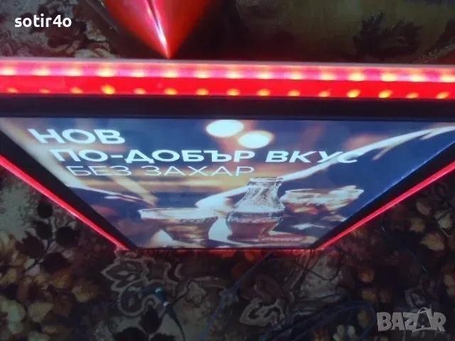 COCA COLA  Оригинална светеща рекламна табела., снимка 3 - Други ценни предмети - 55954075