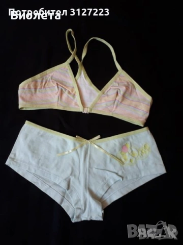 Бюстие с бикина/боксер, снимка 4 - Корсети, бюстиета, топове - 34088081