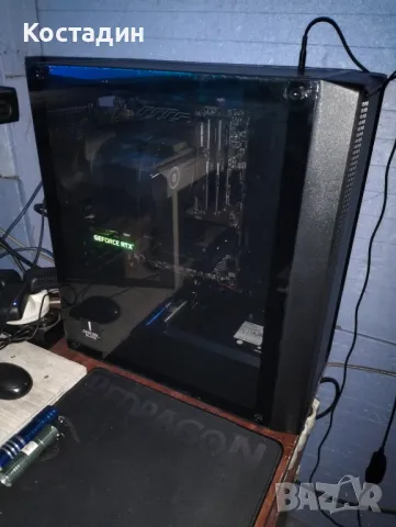 Настолен компютър Стелт (Stealth), снимка 2 - Геймърски - 49959225